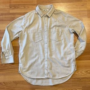 Madewell Sunday Flannel Shirt Speckled